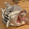 PawesomeRest The Shark Pet Bed